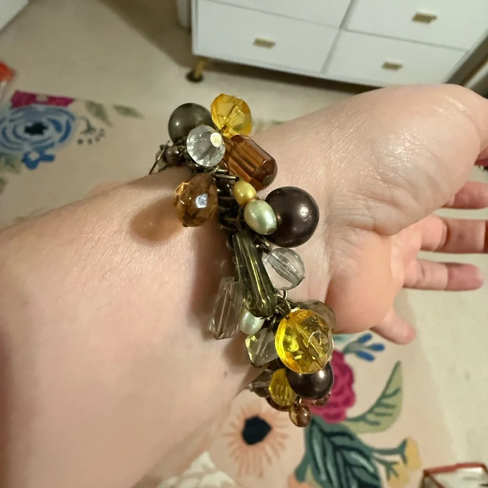 Elegant‎ Multi-Color Beaded Bracelet